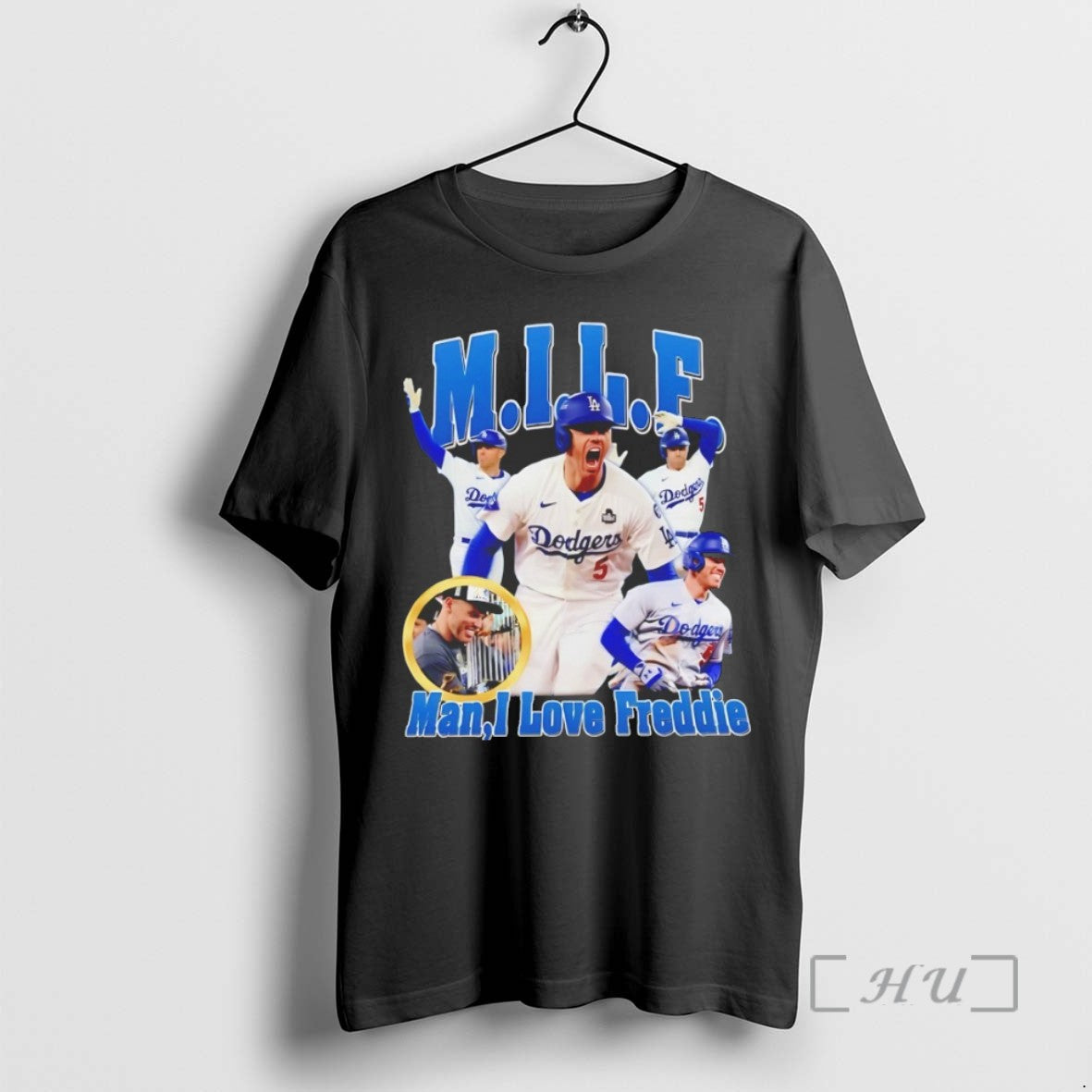 Officials Freddie Freeman Los Angeles Dodgers Milf Man I Love Freddie Tee Shirt Sweater
