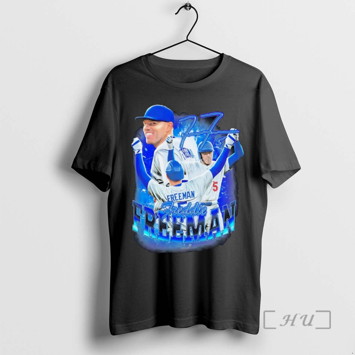 Officials Freddie Freeman Picture Collage Los Angeles Dodgers Shirts Sweater