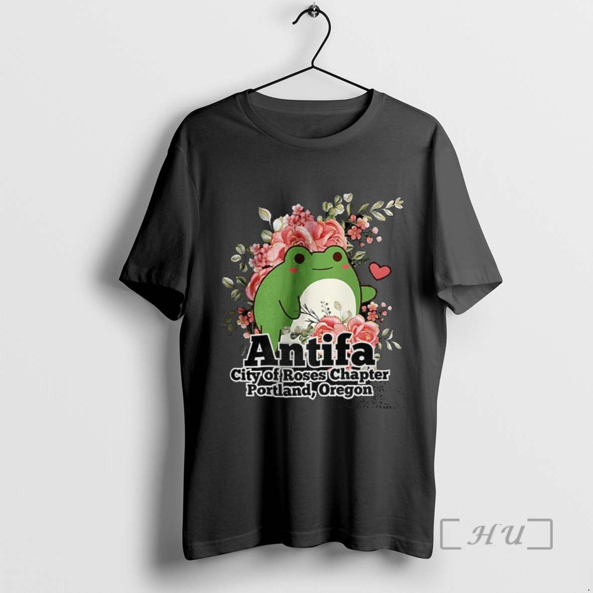 Officials Frog Antifa City Of Roses Chapter Portland Oregon Tee Shirt Sweater