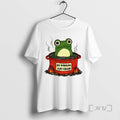 Officials Frog No Worries Just Chaos Funny Meme T Shirt Sweater