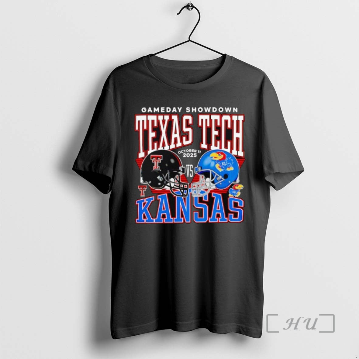 Officials Gameday Showdown Texas Tech Red Raiders Vs Kansas Jayhawks 2025 Tee Sweater