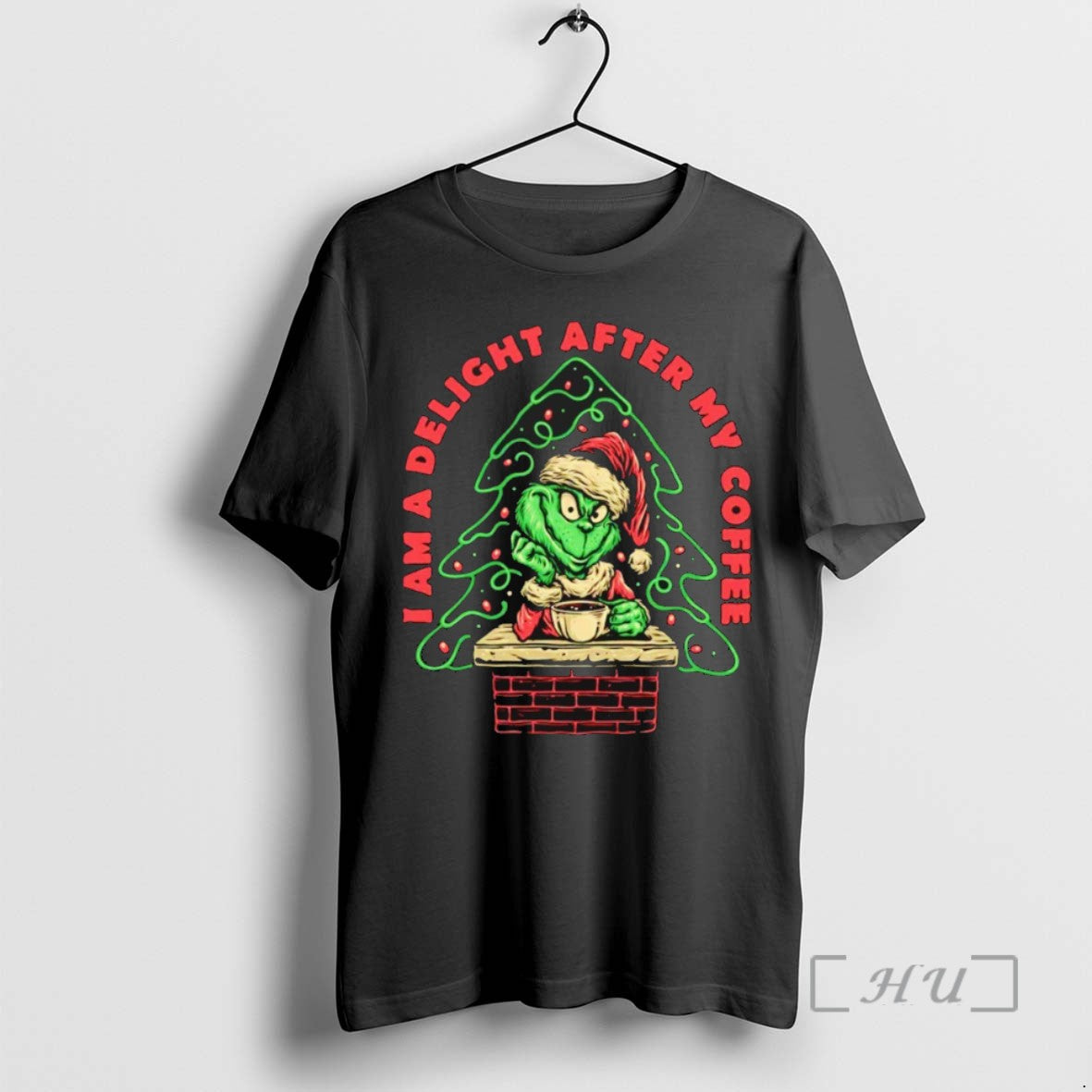 Officials Grinch I Am A Delight After My Coffee Christmas T Shirt Sweater