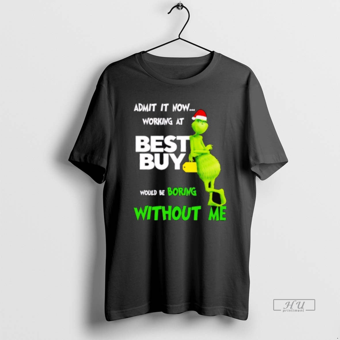 Officials Grinch Santa Admit It Now Working At Best Buy Would Be Boring Without Me