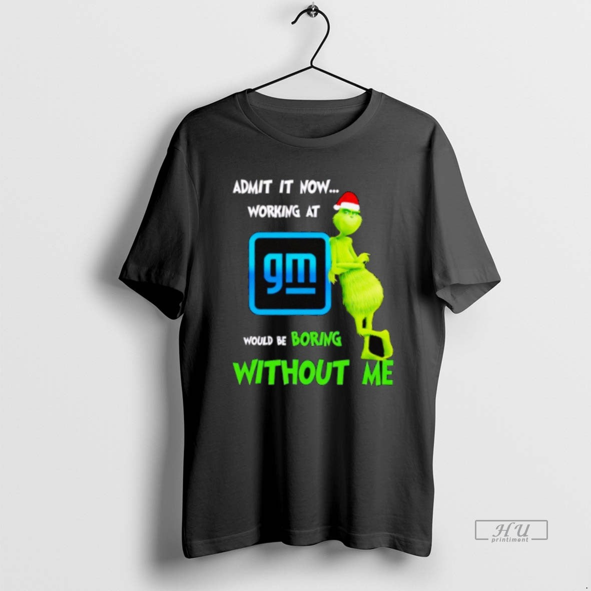 Officials Grinch Santa Admit It Now Working At General Motors Logo Would Be Boring Without