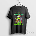 Officials Grinch I Work At Dollar Tree Logo Its Fine Everything Is Fine Tee Sweater
