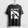 Officials Hands Paper Beats Rock Logo