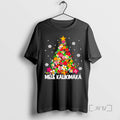 Officials Hawaiian Floral Christmas Tree Mele Kalikimaka Christmas T Shirt Sweater