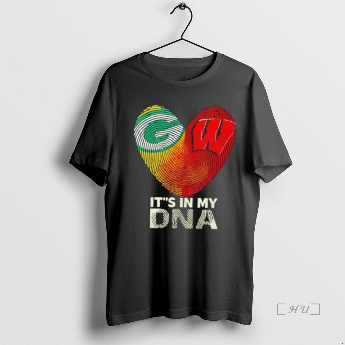 Officials Heart Green Bay Packers X Wisconsin Badgers Its In My Dna T Shirts Sweater