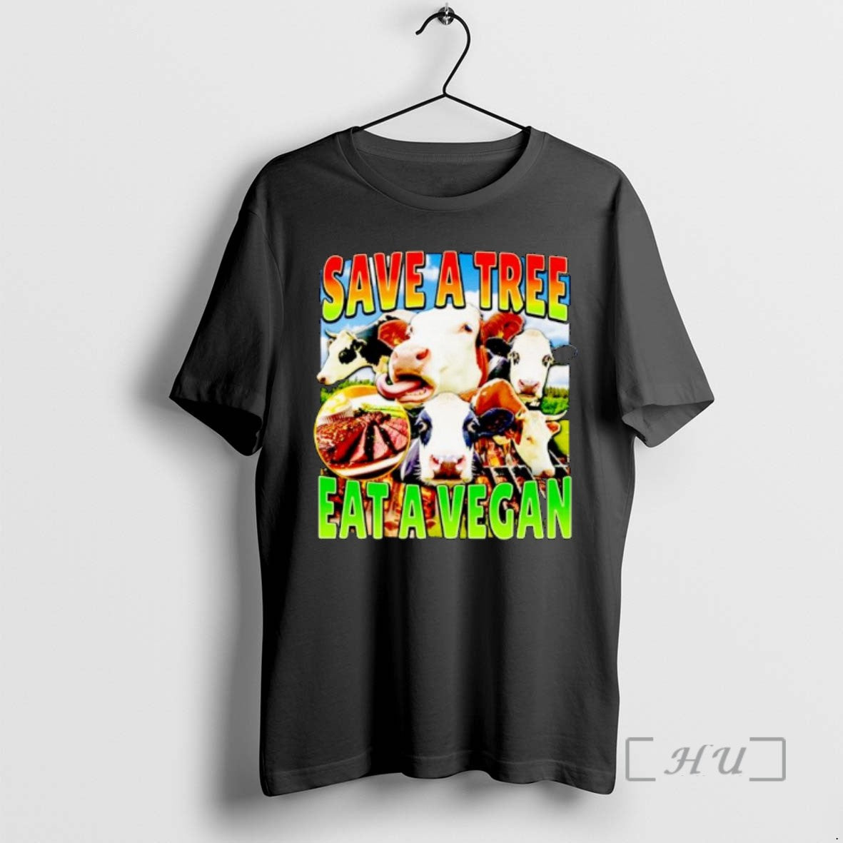 Officials Heifer Save A Tree Eat A Vegan Ornaments T Shirt Sweater