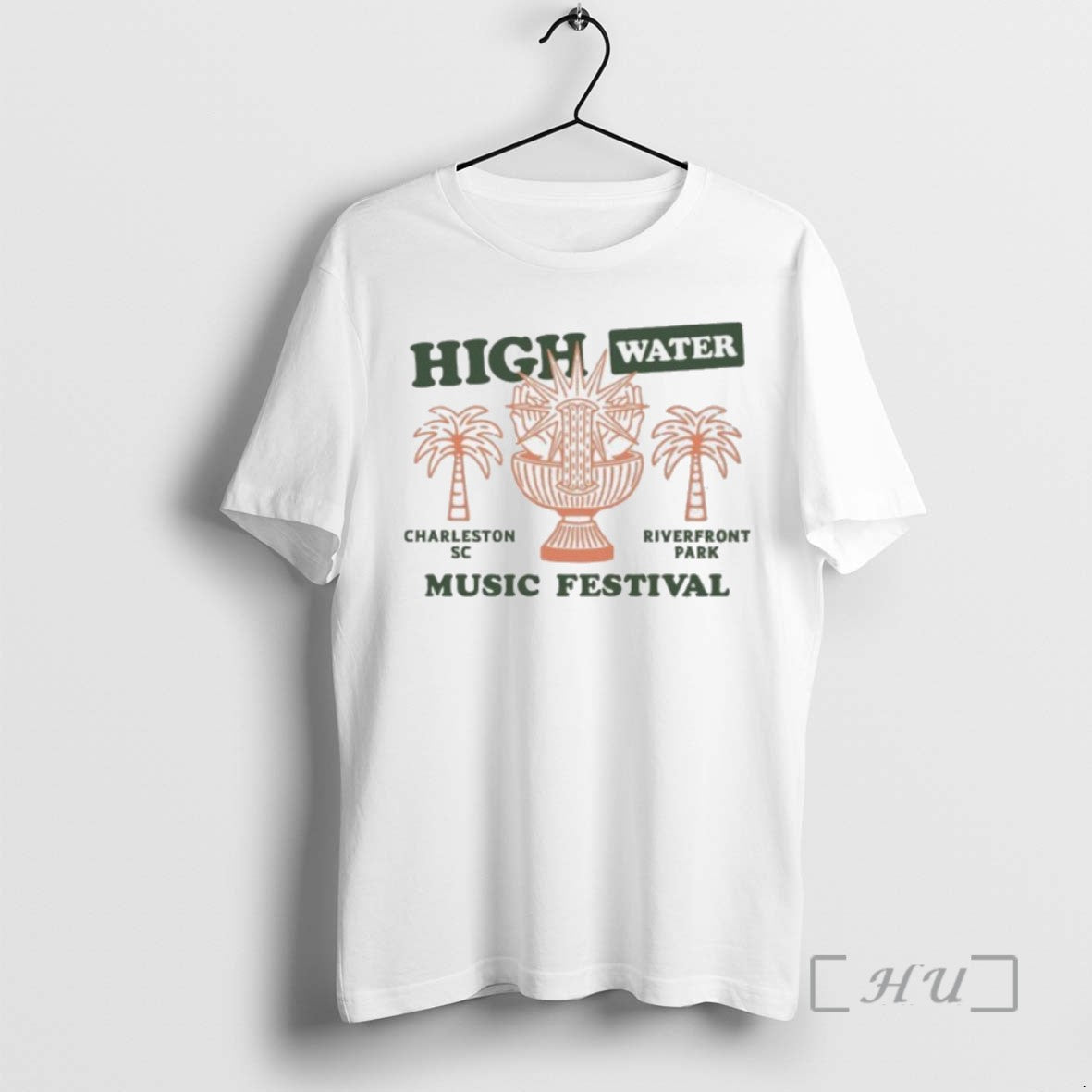 Officials High Water Festival Charleston Sc Riverfront Park Fountain 2025 T Shirt Sweater