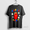 Officials Horse Lady Colors Tee Sweater
