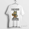 Officials Husky Im Just Checking My Birth Certificate People Think I Was Born Yesterday Tee