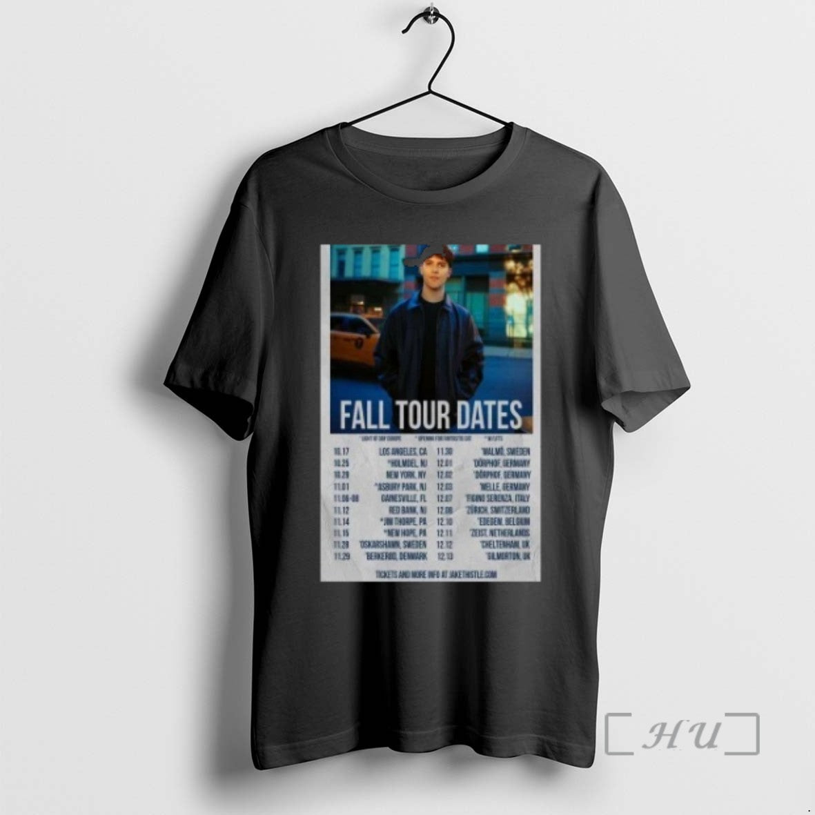Officials Jake Thistle Fall Tour 2025 Tee Shirt Sweater