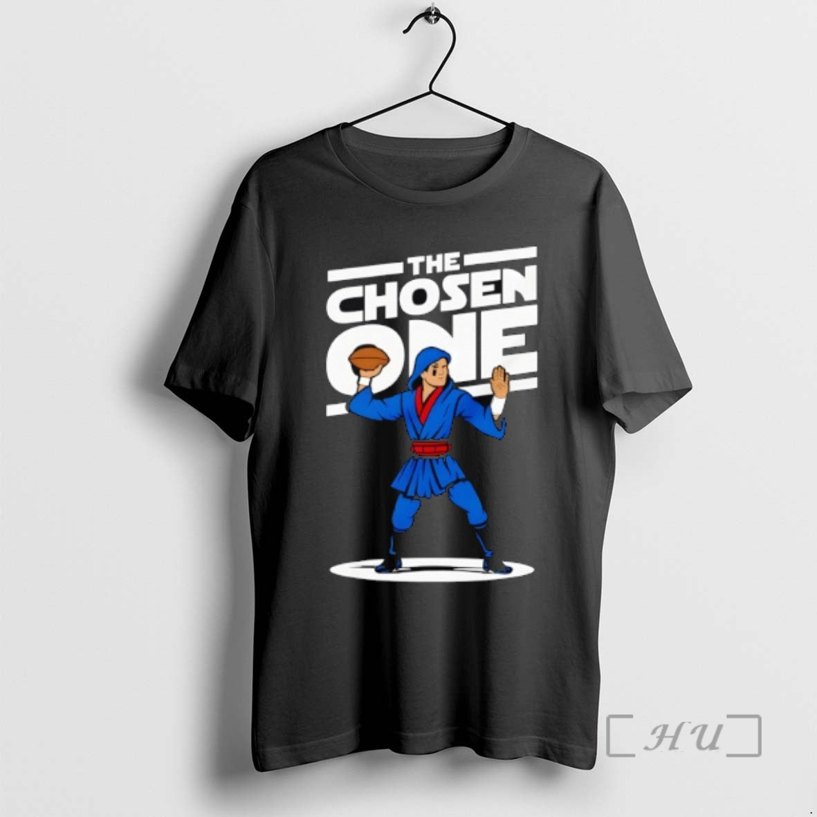 Officials Jaxson Dart New York Giants The Chosen One Football Tee Sweater
