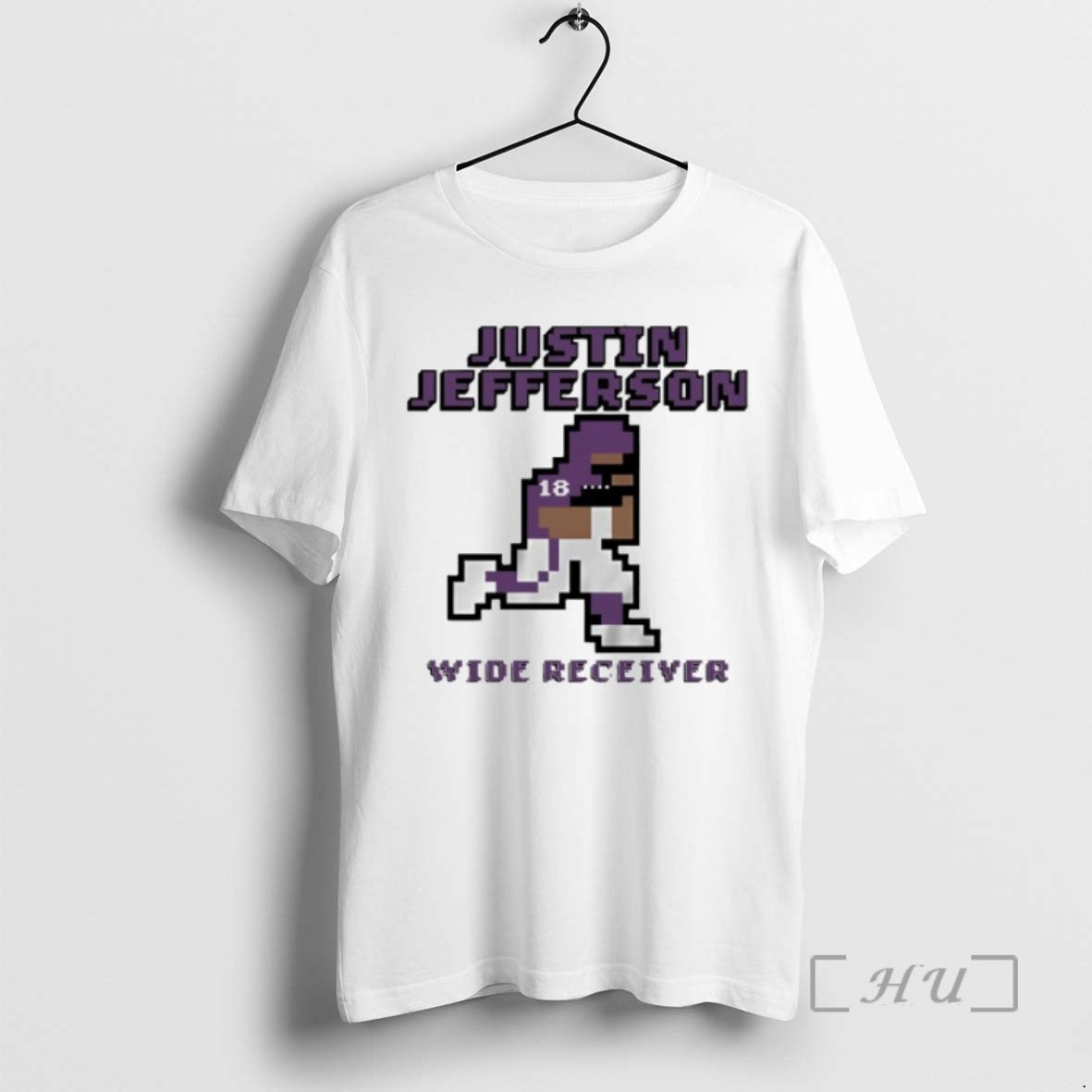 Officials Justin Jefferson Wide Receiver Minnesota Vikings Football Pixel Shirts Sweater