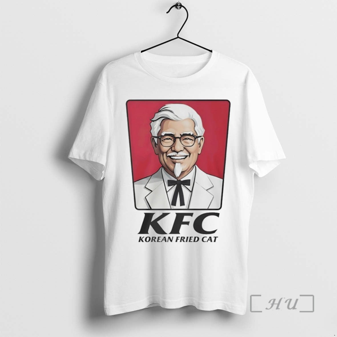 Officials Kfc Korean Fried Cat Logo Tee Shirt Sweater