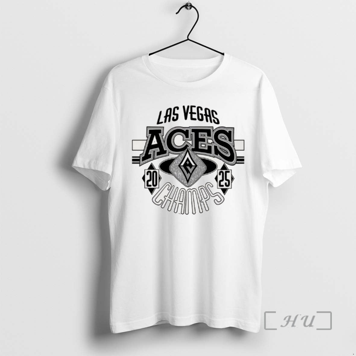 Officials Las Vegas Aces Wnba 2025 Finals Champions Logo Tee Sweater