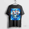 Officials Los Angeles Dodgers Mlb 2025 Back To Back National League Champs Fox T Shirts