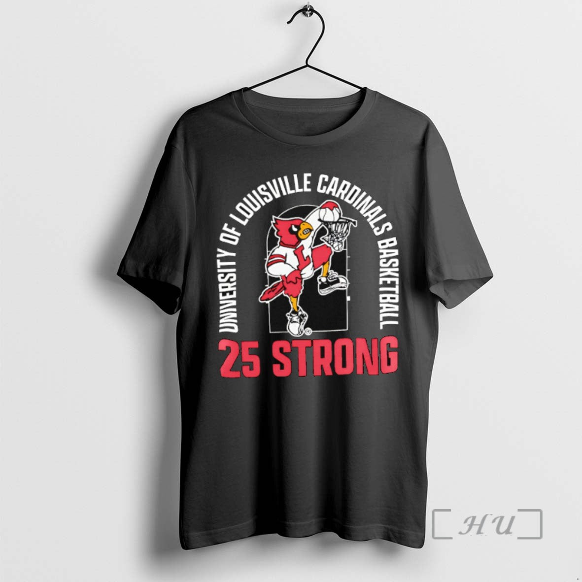 Officials Louisville Cardinals Mens Basketball 25 Strong T Shirt Sweater