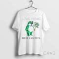 Officials Love Frogs Hate Fascists T Shirt Sweater