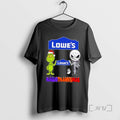 Officials Lowes X Grinch And Jack Skellington Friends Fist Bump Happy Hallothanksmas Shirts Sweater
