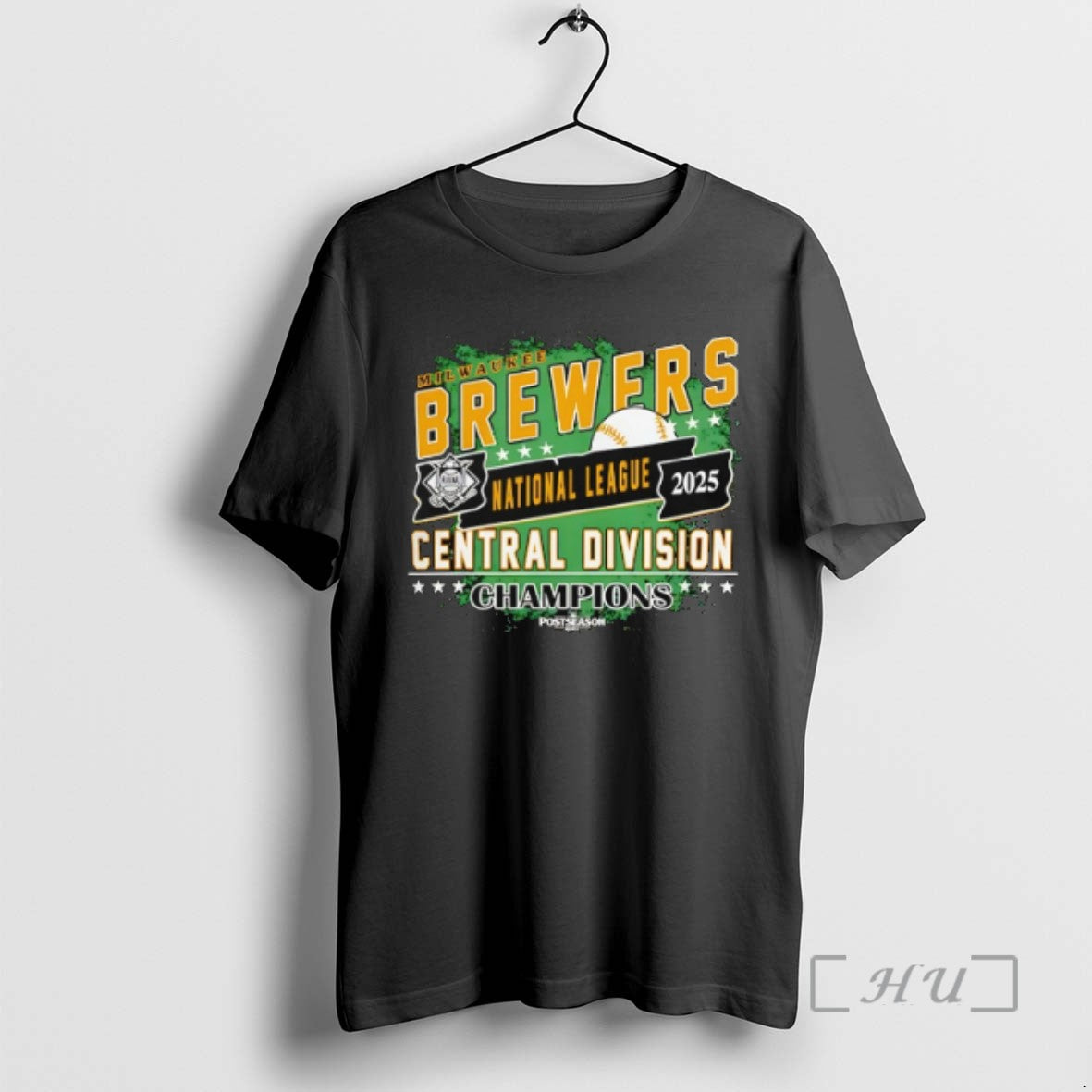 Officials Milwaukee Brewers 2025 Division Champions Headline Shirts Sweater