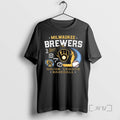 Officials Milwaukee Brewers Mlb Regional Major League Baseball Since 1970 T Shirt Sweater