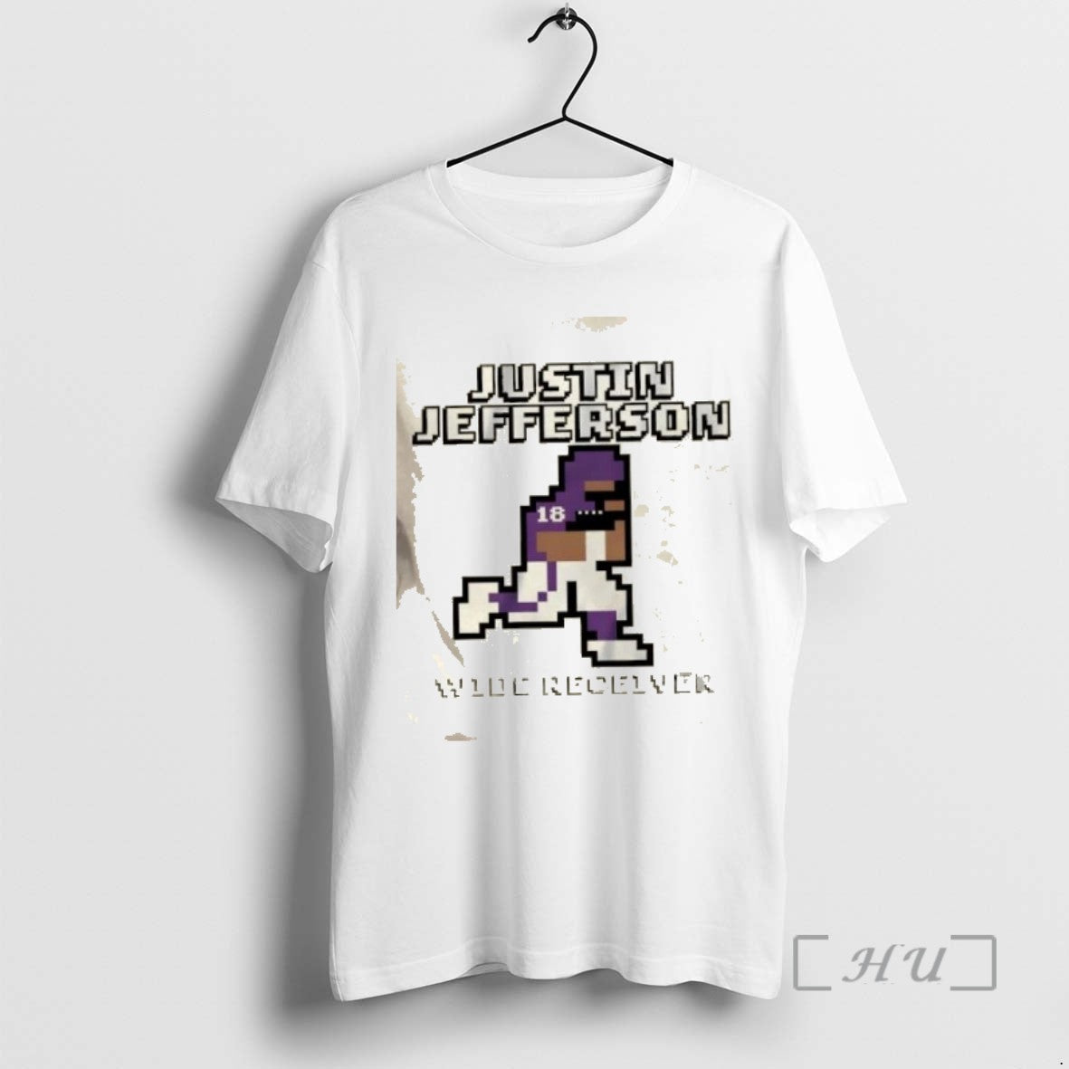 Officials Minnesota Vikings Justin Jefferson Wide Receiver Retro Baller T Shirt Sweater