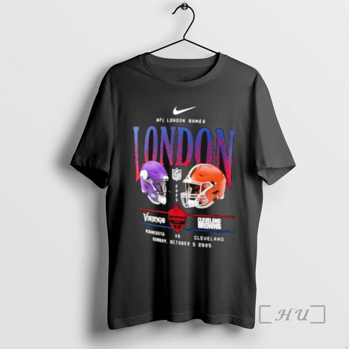 Officials Minnesota Vikings Vs Cleveland Browns International Games Madrid 2025 Helmets Shirts Sweater