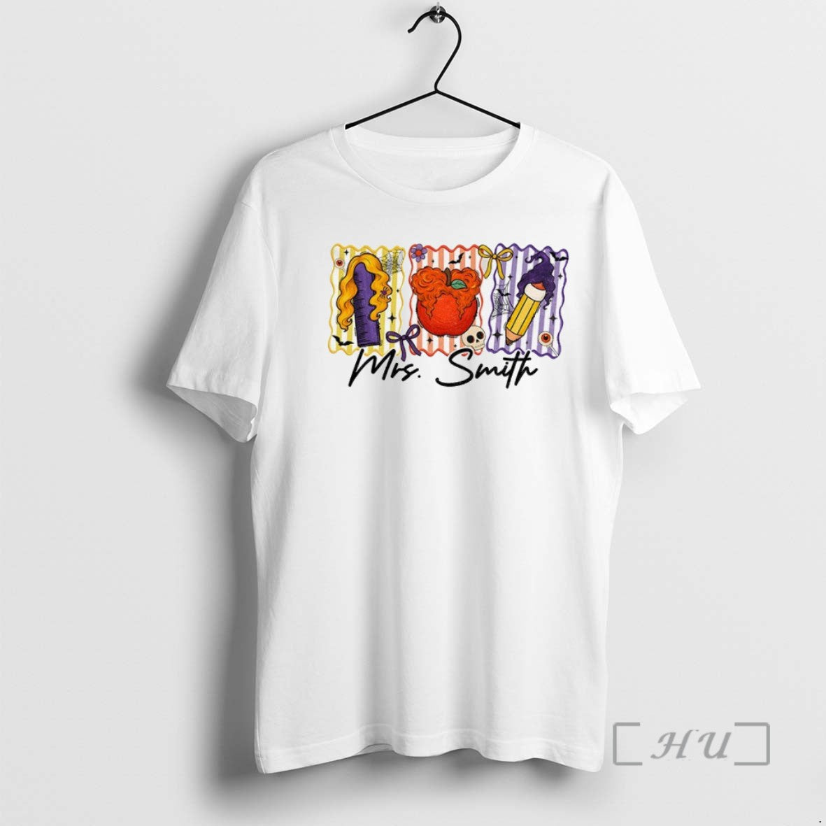 Officials Mrs Smith Teacher Spooky Halloween 2025 T Shirt Sweater