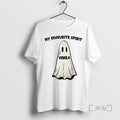 Officials My Favourite Spirit Ghost Vodka Halloween Tee Sweater