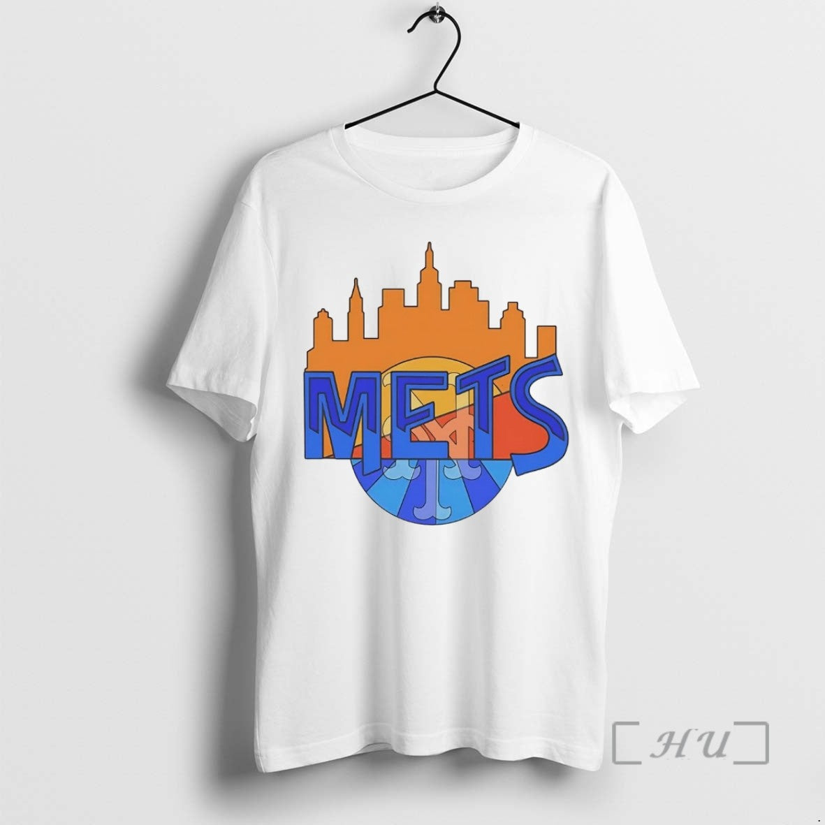 Officials New York Mets Skyline Tee Shirt Sweater