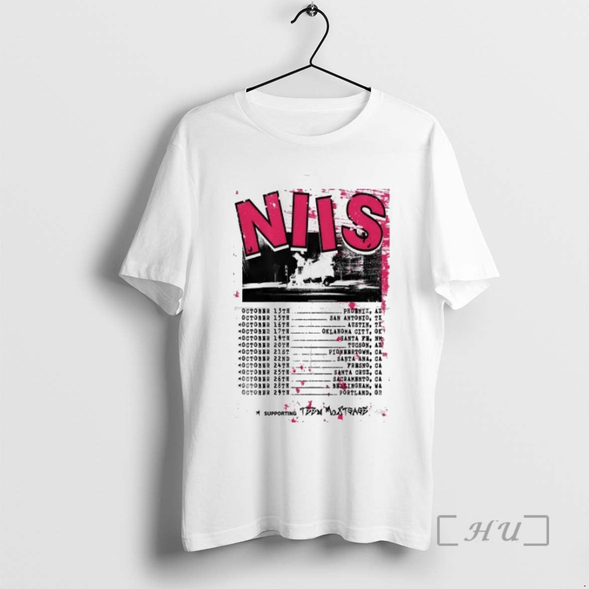 Officials Niis October 2025 Tour Shows Tee Sweater