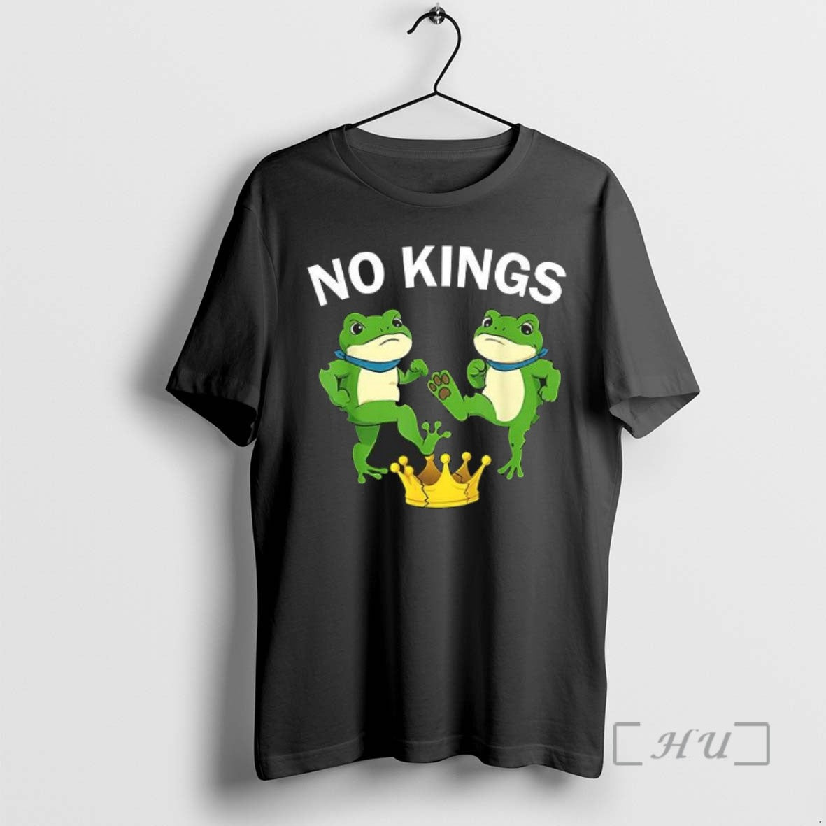 Officials No Kings Two Green Frogs Shirts Sweater