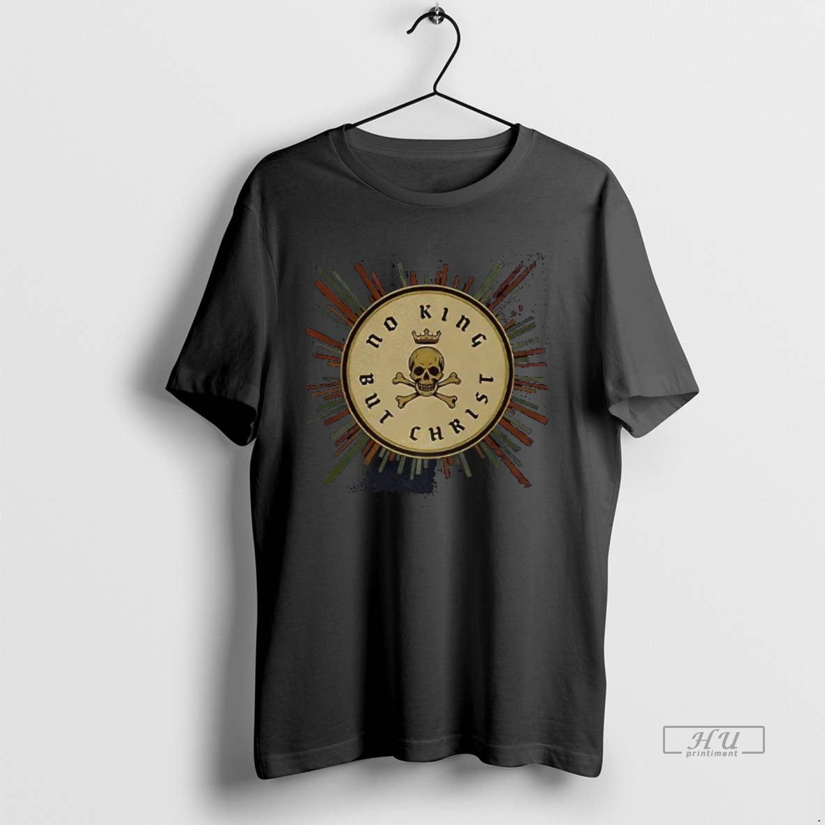 Officials No King But Christ Logo