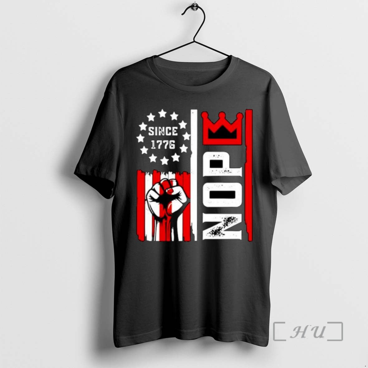Officials No Kings Nope Protest Womens Retro Ornaments T Shirt Sweater