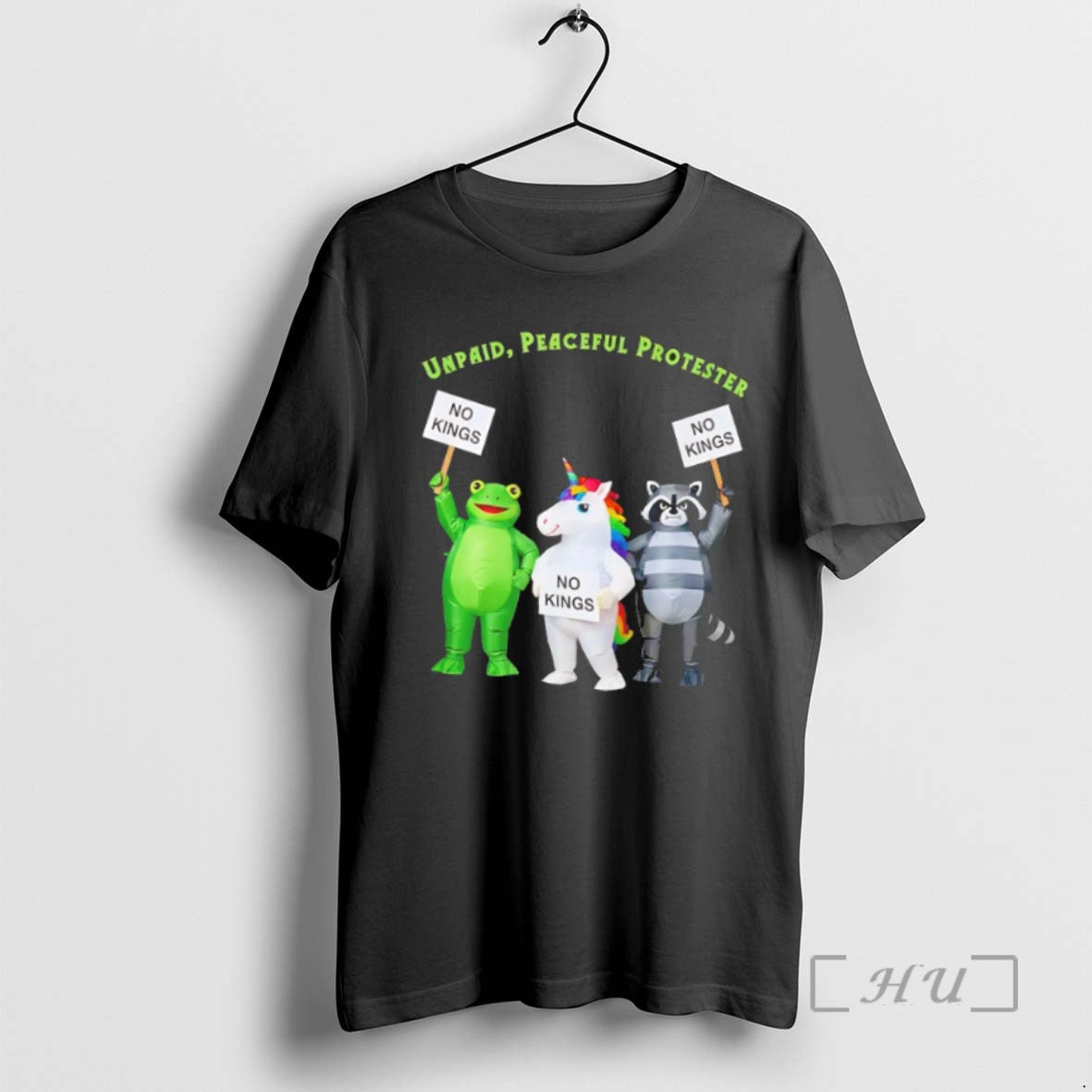 Officials No Kings Unpaid Peaceful Protester Frog And Unicorn Shirts Sweater