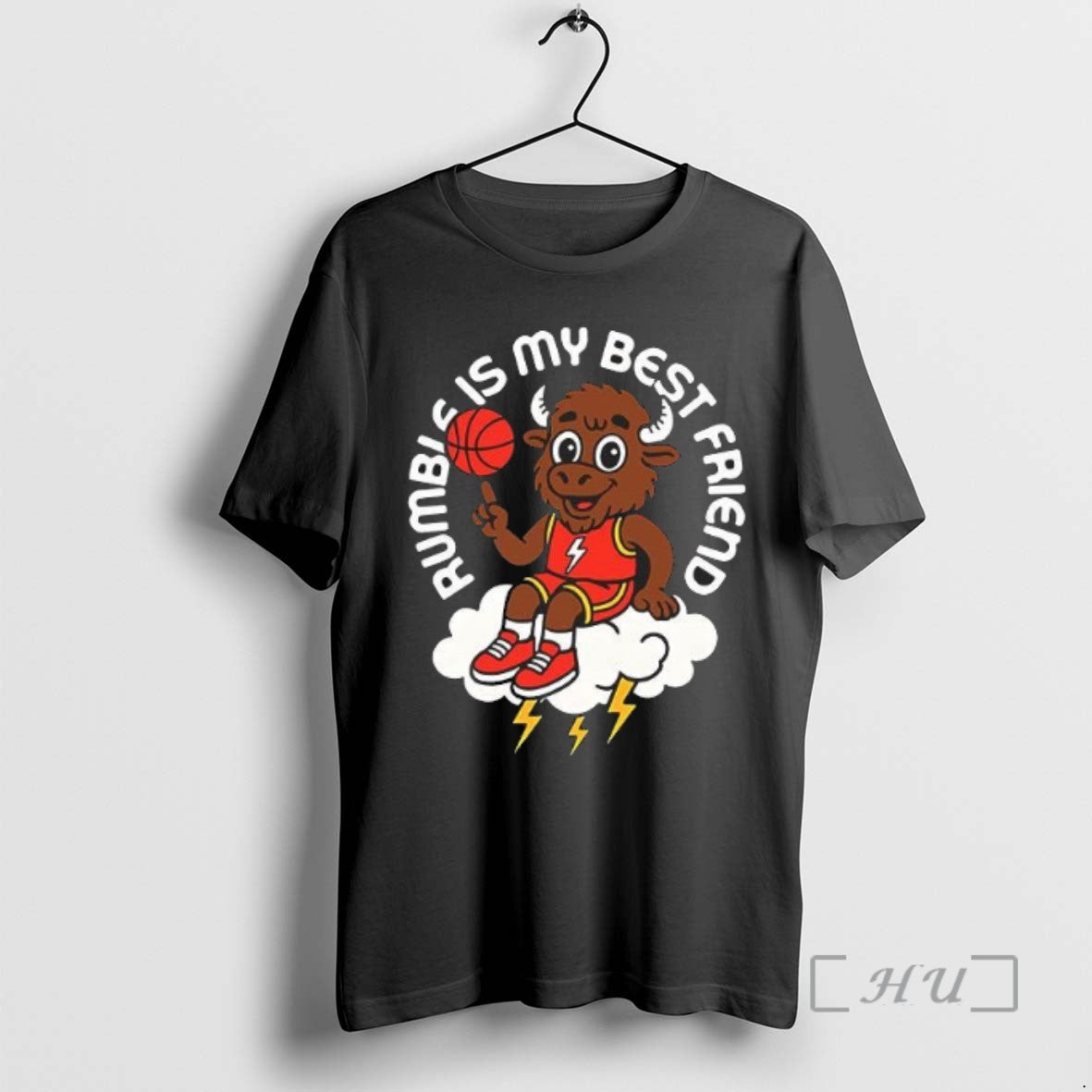 Officials Okc Thunder Rumbles Is My Best Friend Mascot Basketball Shirts Sweater