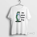 Officials One Nation Under Frog Portland Frog Resist Shirts Sweater