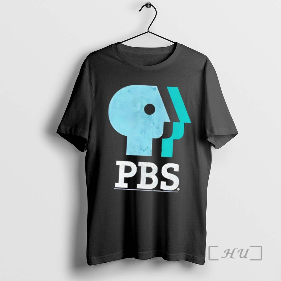 Officials Pbs Blue Teal And White Logo Shirts Sweater