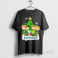 Officials Peanuts Green Bay Packers Under Christmas Tree T Shirt Sweater