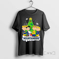 Officials Peanuts West Virginia Mountaineers Under Christmas Tree T Shirt Sweater