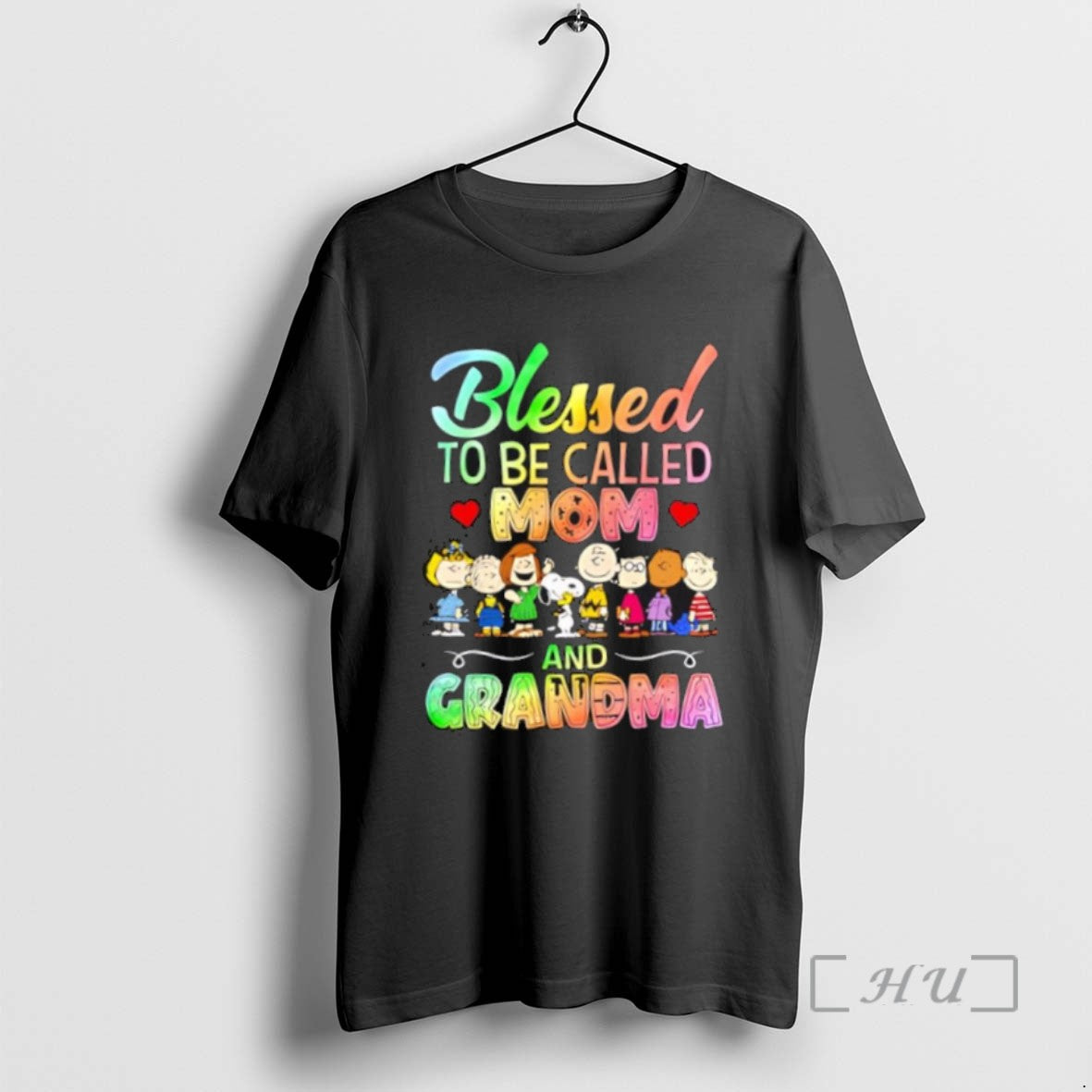 Officials Peanuts Characters Blessed To Be Called Mom And Grandma Tee Sweater