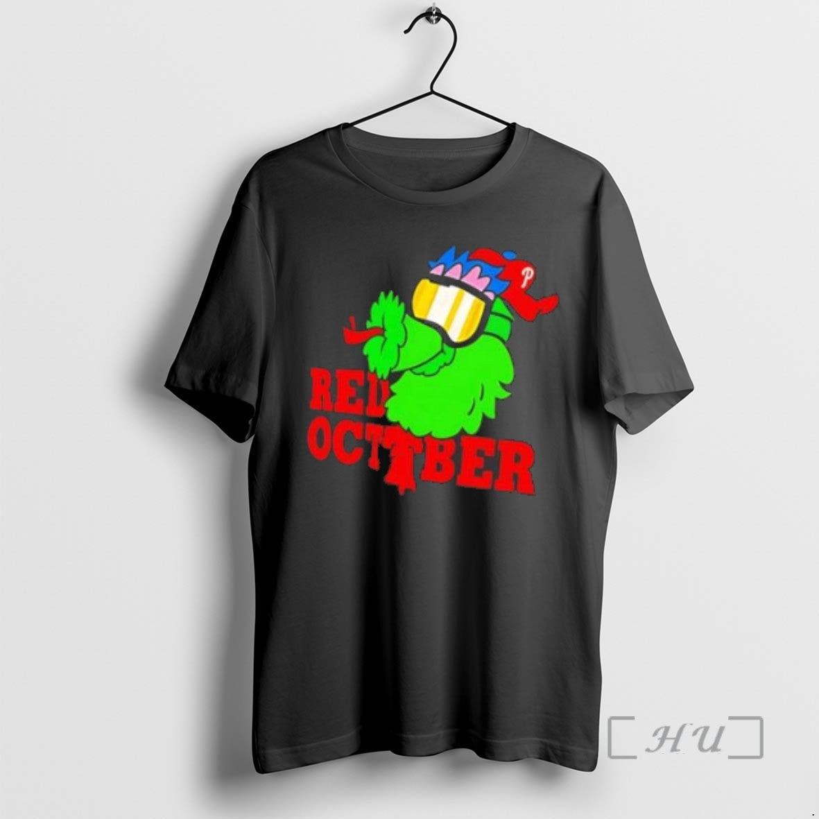 Officials Phillie Phanatic Philadelphia Phillies Mlb Baseball 2025 Red October T Shirt Sweater
