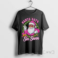Officials Pink Santa Says Six Seven 6 7 Meme Christmas T Shirt Sweater