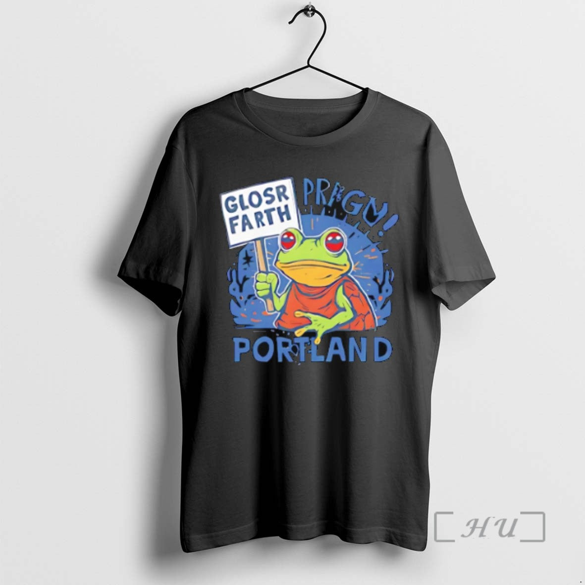 Officials Portland Frog Protest Glosr Farth Shirts Sweater