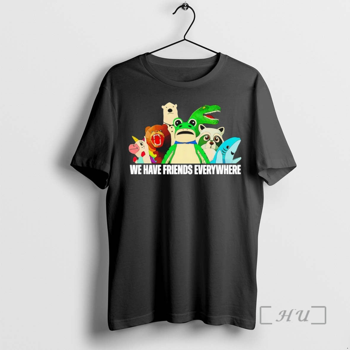 Officials Portland Frog We Have Friends Everywhere Tee Shirt Sweater