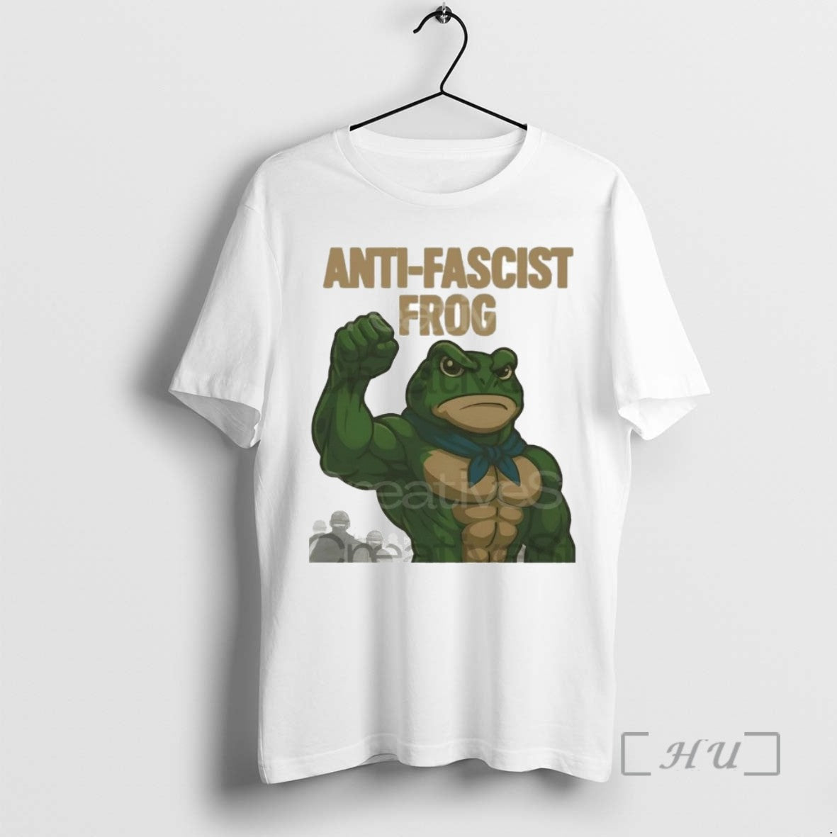 Officials Portland Frog Anti Fascist Frog Tee Shirt Sweater