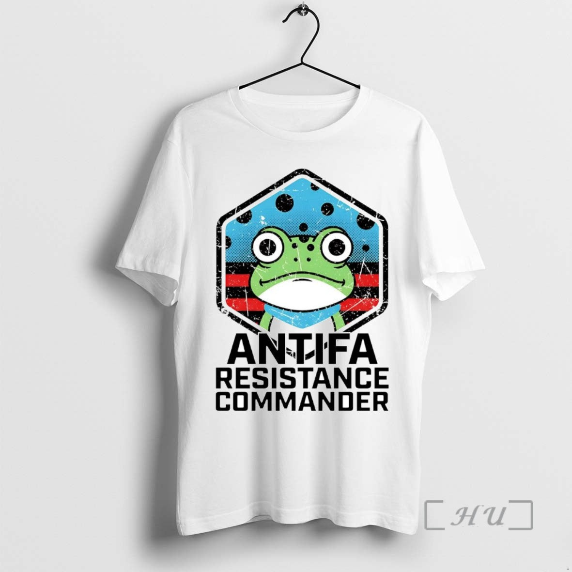 Officials Portland Frog Antifa Resistance Commander Tee Shirt Sweater