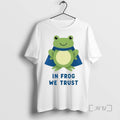 Officials Portland Frog In Frog We Trust Tee Shirt Sweater